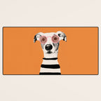 Dog Portrait Desk Mat Gallery Image 3