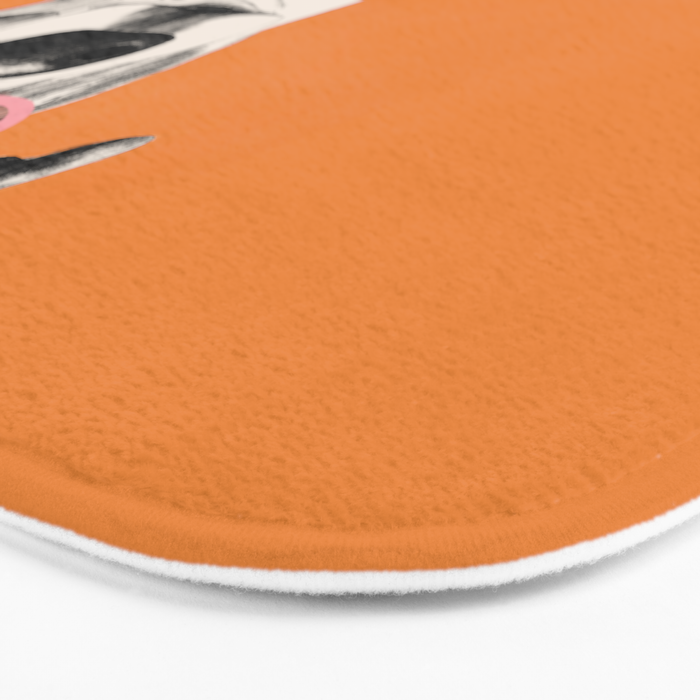 Dog Portrait Bath Mat Gallery Image 3