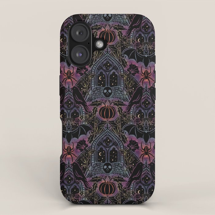 Gothic Halloween - celestial rainbow  iPhone Case Gallery Image 1