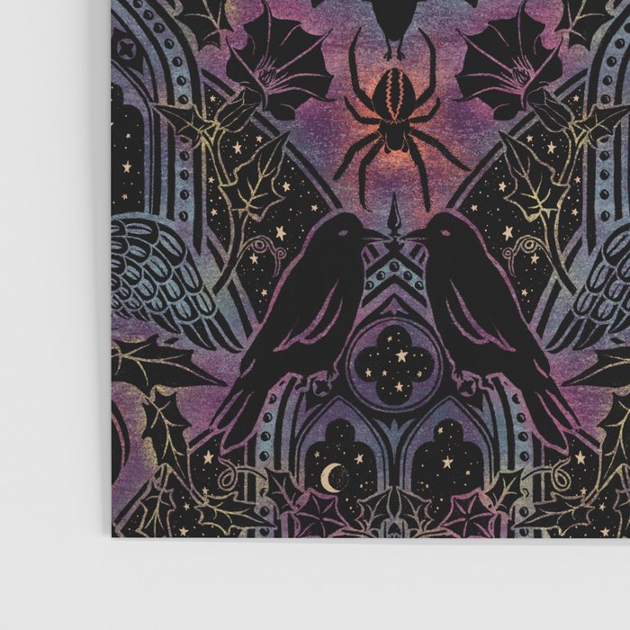 Gothic Halloween - celestial rainbow  Poster Gallery Image 3