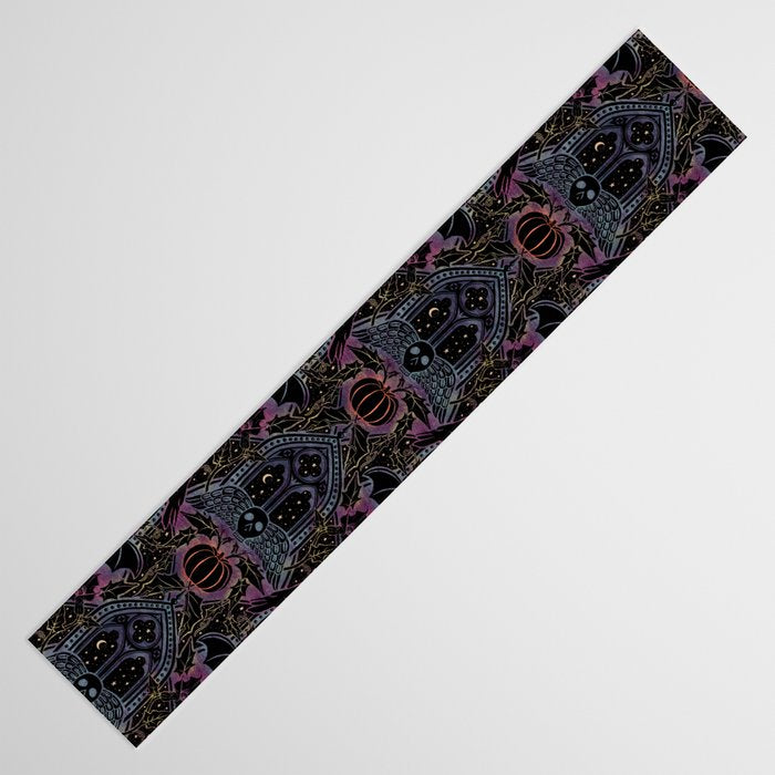 Gothic Halloween - celestial rainbow  Table Runner Gallery Image 3