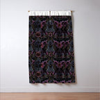 Gothic Halloween - celestial rainbow  Window Curtain Gallery Image 3