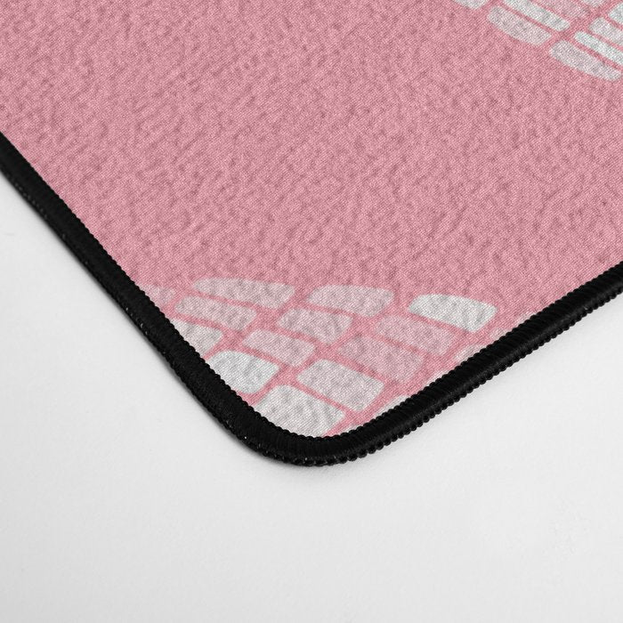 Disco Ball - Blush Desk Mat Gallery Image 4