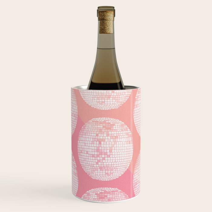 Disco Ball - Blush Wine Chiller Gallery Image 1