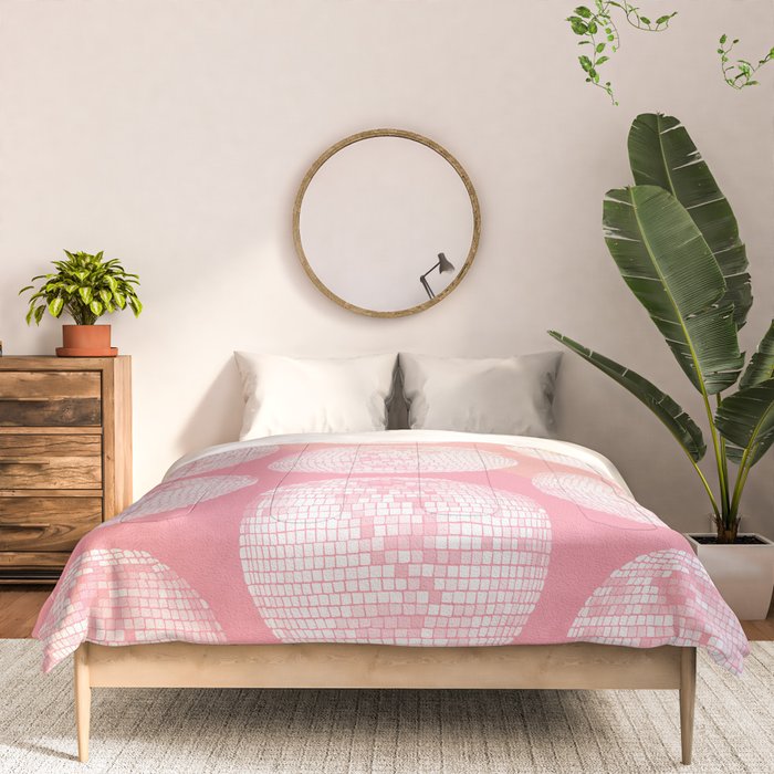 Disco Ball - Blush Comforter Gallery Image 3