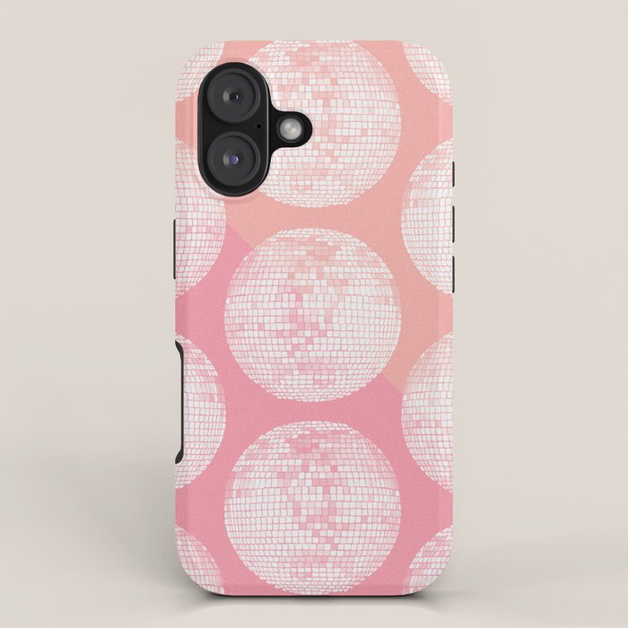 Disco Ball - Blush iPhone Case Gallery Image 1