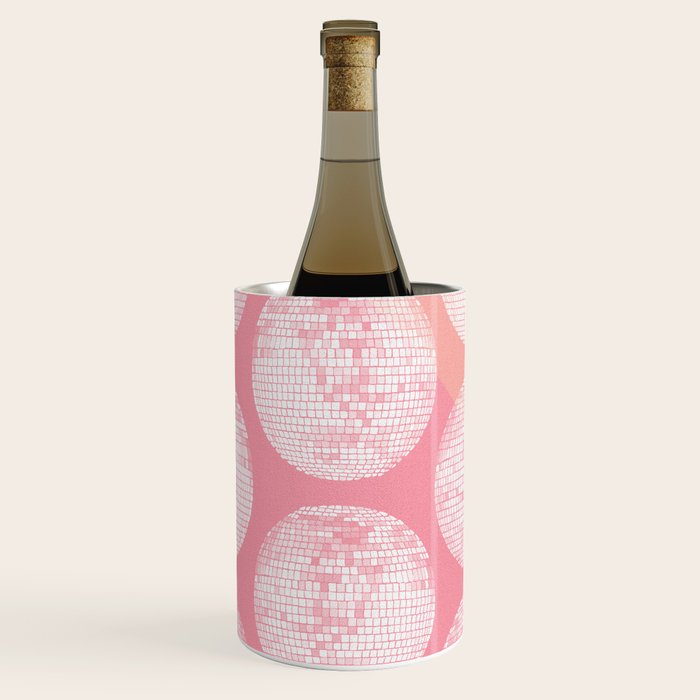 Disco Ball - Blush Wine Chiller Gallery Image 2