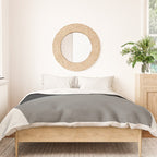 Minimalist greyscale geometry Duvet Cover Gallery Image 3