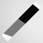 Minimalist greyscale geometry Table Runner Gallery Image 3
