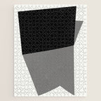 Minimalist greyscale geometry Jigsaw Puzzle Gallery Image 1