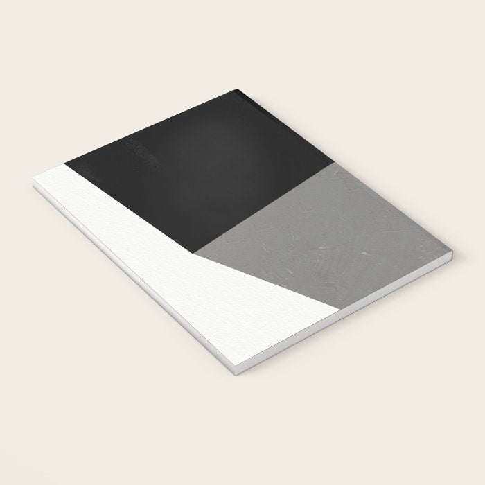 Minimalist greyscale geometry Notebook Gallery Image 3