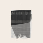 Minimalist greyscale geometry Wall Hanging Gallery Image 1