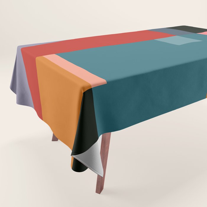 geometric abstract 252 Tablecloth Gallery Image 1