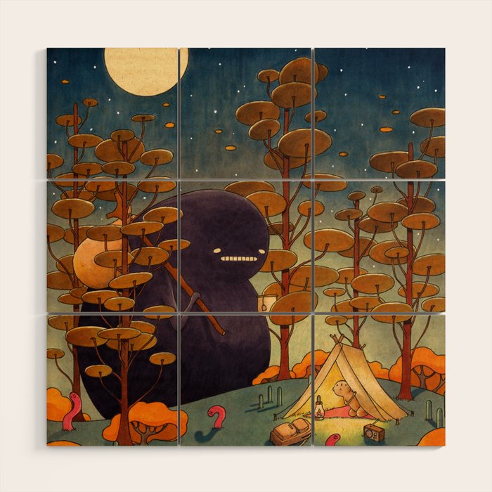 The Opposite Wood Wall Art Gallery Image 1