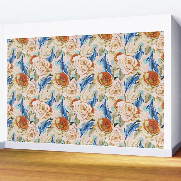 Dolphin Eternal Spring Charm Wall Mural Gallery Image 2