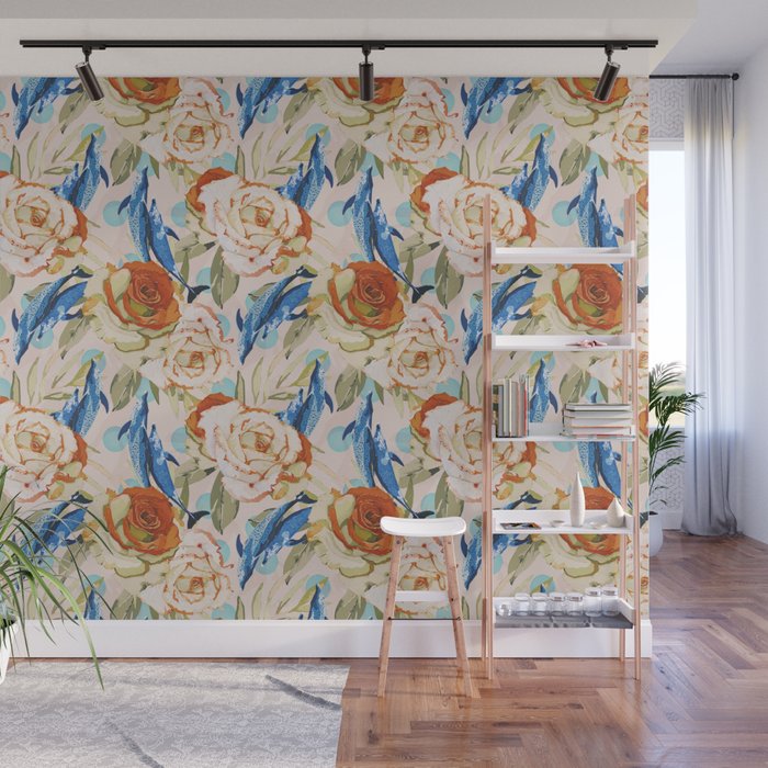 Dolphin Eternal Spring Charm Wall Mural Gallery Image 1