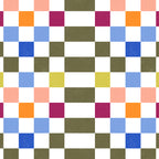 Colorful Mod Checkerboard Coffee Mug Gallery Image 2