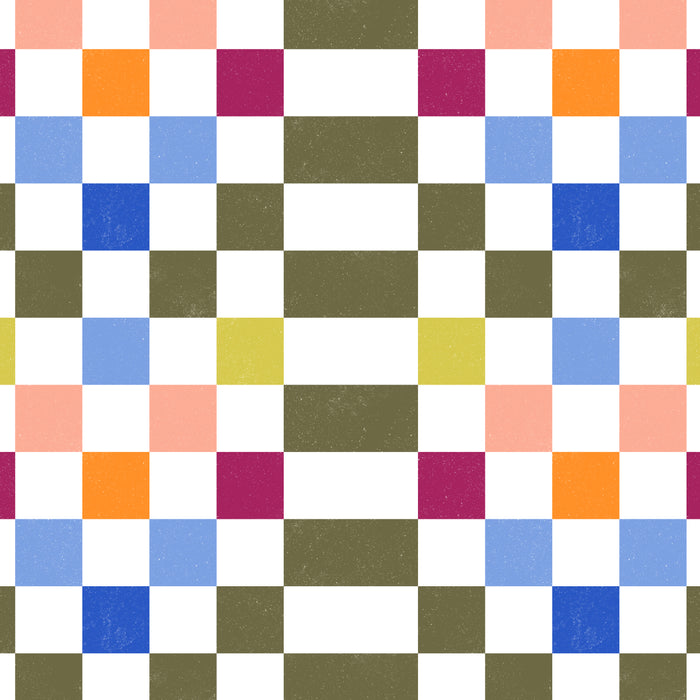 Colorful Mod Checkerboard Coffee Mug Gallery Image 2