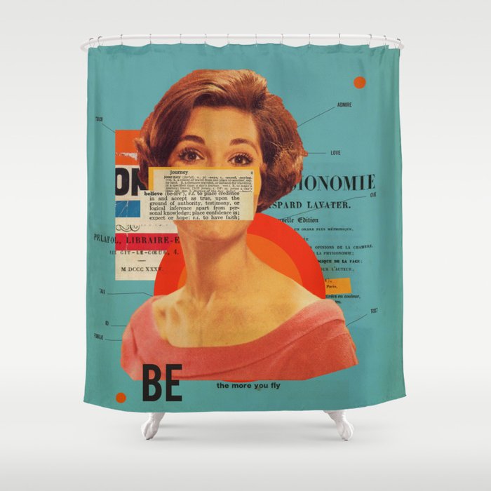 Be Shower Curtain Gallery Image 1