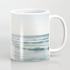 Surfing at Monterey - California Coast Sunset - Pacific Ocean Surf Travel Photography Coffee Mug Gallery Image 1