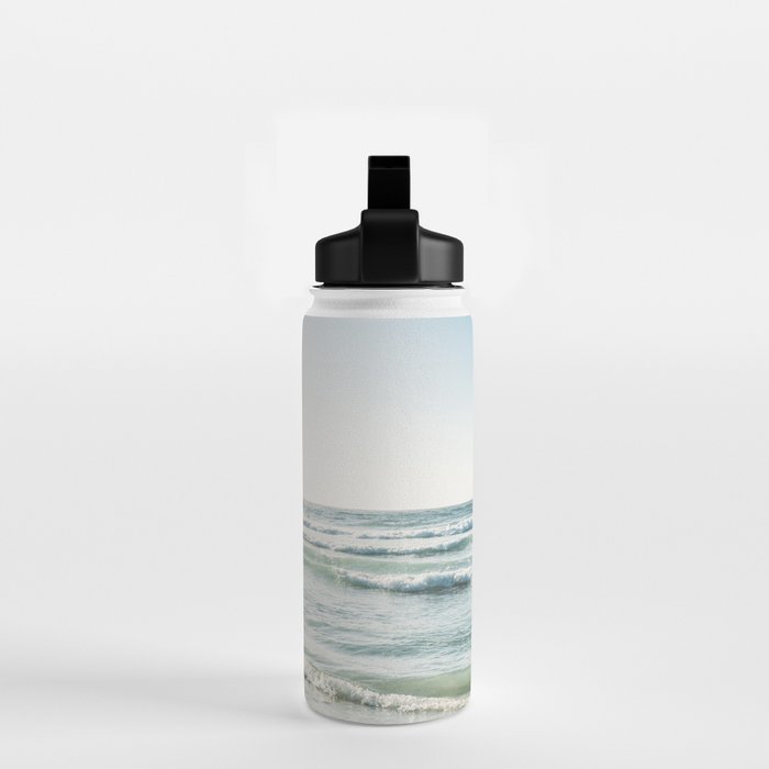 Surfing at Monterey - California Coast Sunset - Pacific Ocean Surf Travel Photography Water Bottle Gallery Image 2