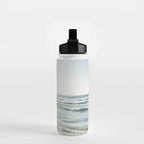 Surfing at Monterey - California Coast Sunset - Pacific Ocean Surf Travel Photography Water Bottle Gallery Image 2