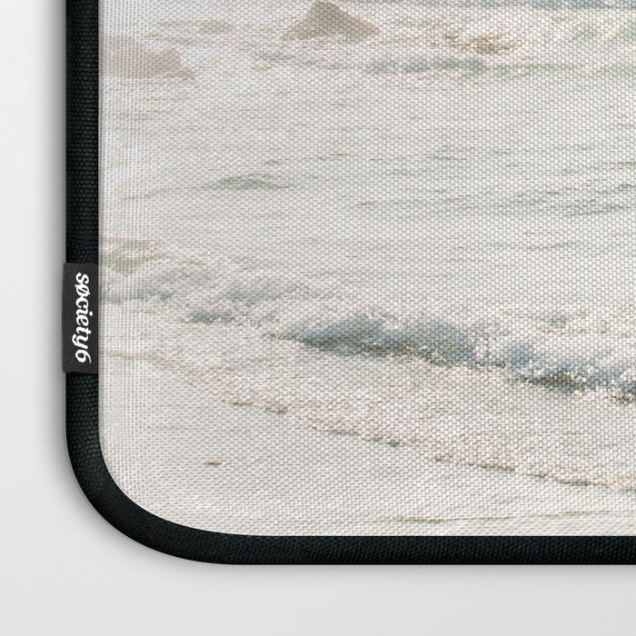 Surfing at Monterey - California Coast Sunset - Pacific Ocean Surf Travel Photography Laptop Sleeve Gallery Image 3