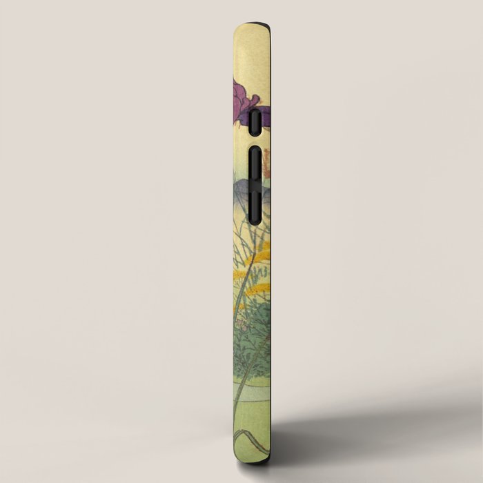 Hankjin Views - Nature Ukiyo Landscape in Green, Purple, Yellow & Orange iPhone Case Gallery Image 2
