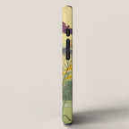 Hankjin Views - Nature Ukiyo Landscape in Green, Purple, Yellow & Orange iPhone Case Gallery Image 2