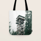 Fire Lookout II Tote Bag Gallery Image 1
