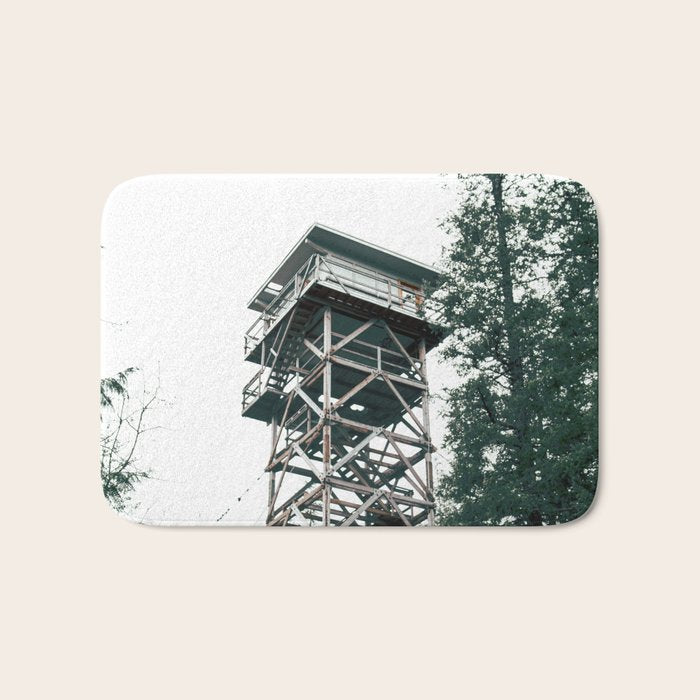 Fire Lookout II Bath Mat Gallery Image 1