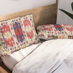 Aleppo North Syrian Silk Kilim Print Pillow Sham Gallery Image 2