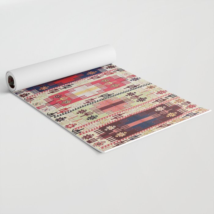 Aleppo North Syrian Silk Kilim Print Yoga Mat Gallery Image 2