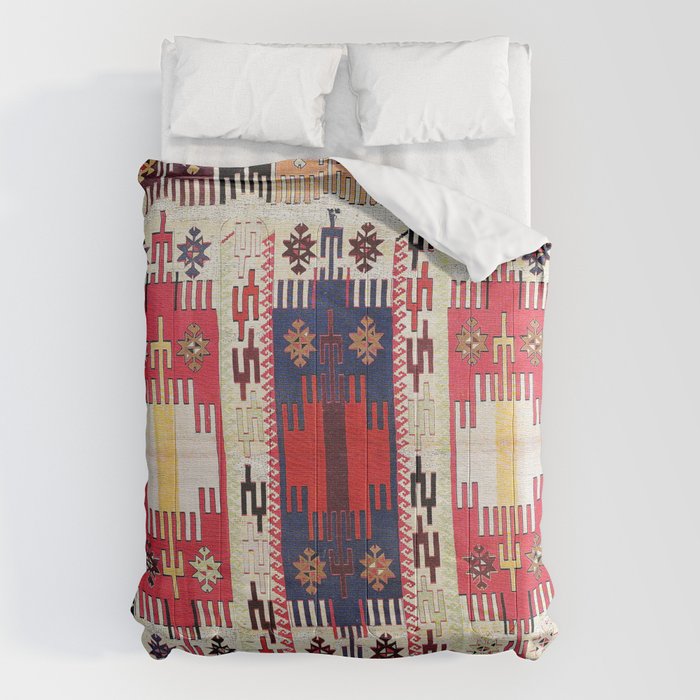 Aleppo North Syrian Silk Kilim Print Comforter Gallery Image 1