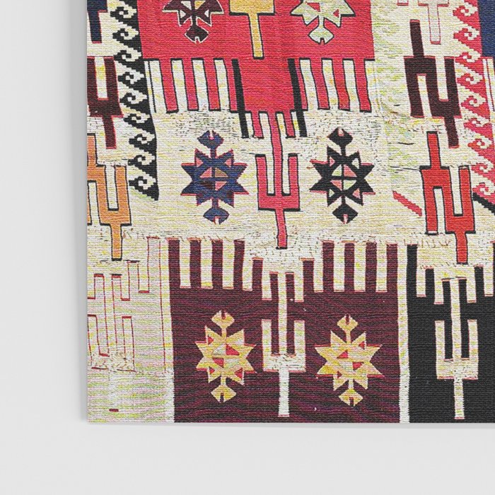 Aleppo North Syrian Silk Kilim Print Poster Gallery Image 3