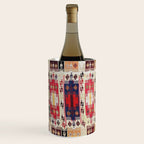 Aleppo North Syrian Silk Kilim Print Wine Chiller Gallery Image 1
