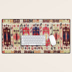 Aleppo North Syrian Silk Kilim Print Desk Mat Gallery Image 1