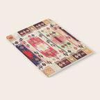 Aleppo North Syrian Silk Kilim Print Notebook Gallery Image 2