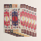Aleppo North Syrian Silk Kilim Print Wrapping Paper Gallery Image 3