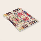 Aleppo North Syrian Silk Kilim Print Notebook Gallery Image 3
