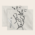 Faces Placemat Gallery Image 1