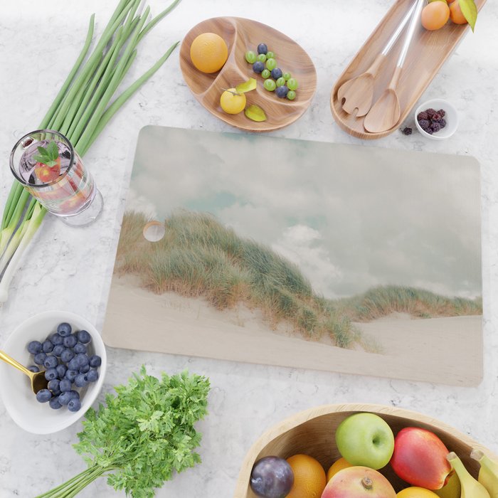 Sea Grass - California Beach Dunes, Landscape Photography Cutting Board Gallery Image 2