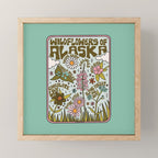 Alaska Wildflowers Mini Art Print Gallery Image 1