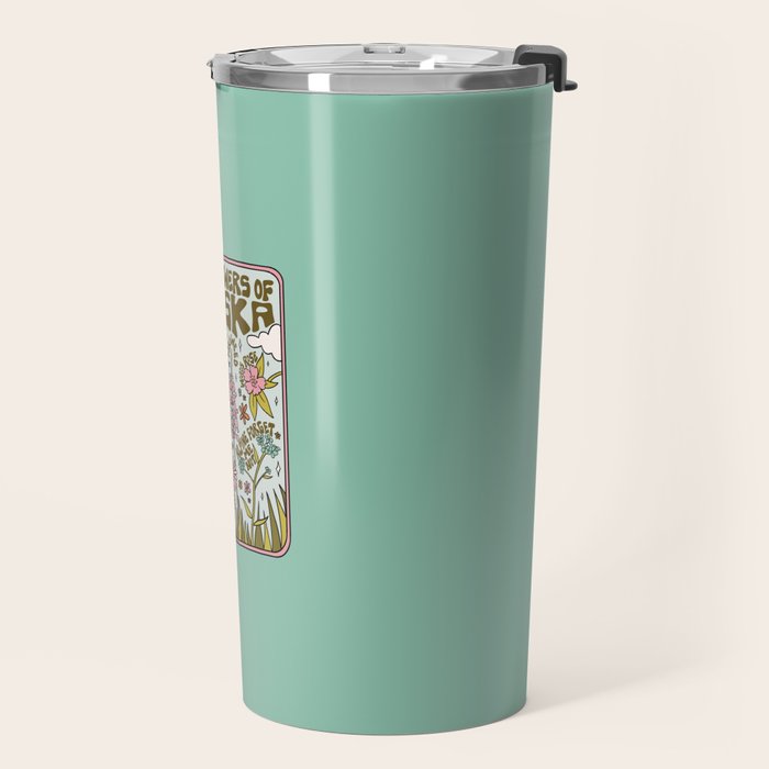 Alaska Wildflowers Travel Mug Gallery Image 2