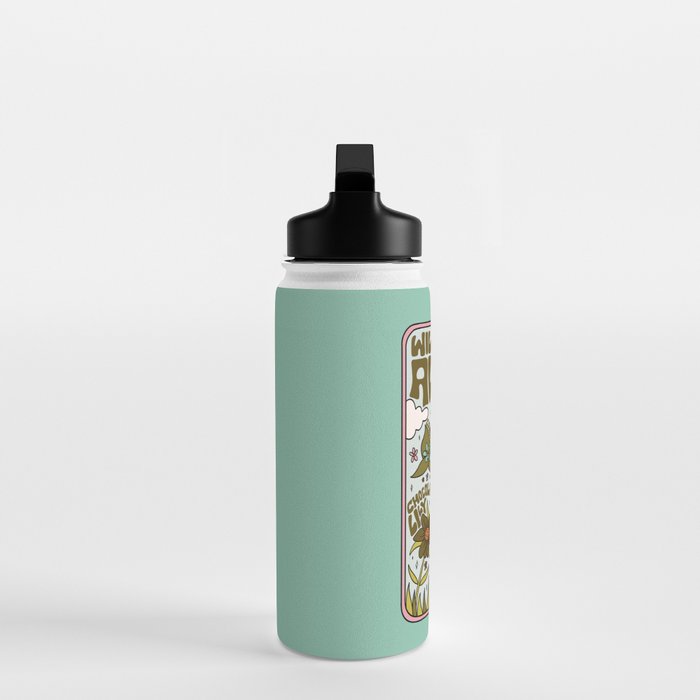 Alaska Wildflowers Water Bottle Gallery Image 3