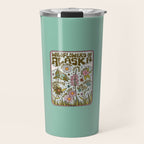 Alaska Wildflowers Travel Mug Gallery Image 1