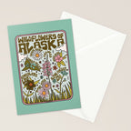 Alaska Wildflowers Stationery Card Gallery Image 2
