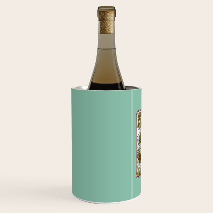 Alaska Wildflowers Wine Chiller Gallery Image 2