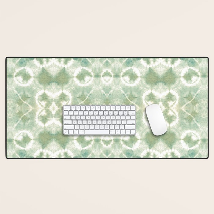 Saged Shibori Pocket Square Desk Mat Gallery Image 1