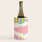  Catch of the Day - Playful Retro Sardine in fun stripes and dots Wine Chiller Gallery Image 1